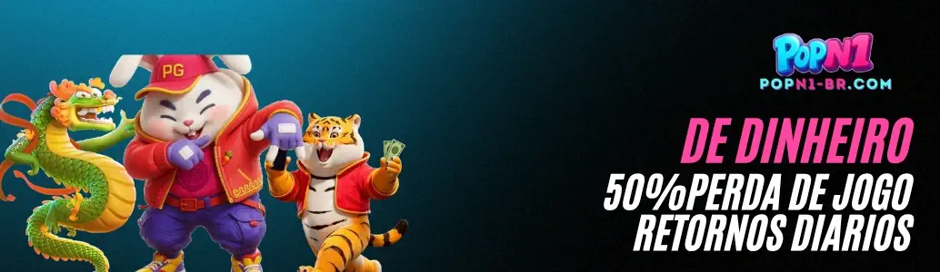 50% de perda de jogo retornos diários POPN1 cassino