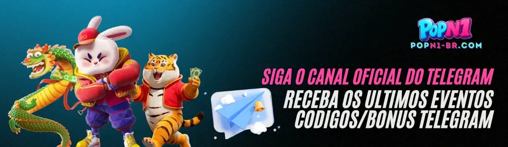 Canal oficial do Telegram do POPN1 cassino
